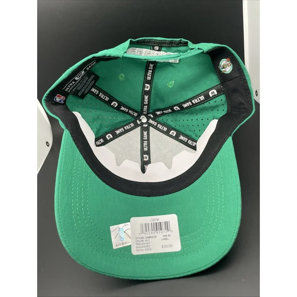 Celtics Cap NBA Ultra Game Boston‎ Snapback Hat Green One Size Fits Most